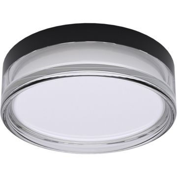 Italux Rilta PLF-73527-M-BK Stropní lampa 1x24W/LED IP65