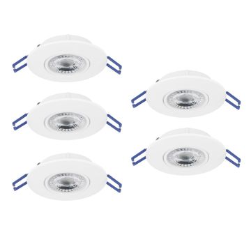 Eglo GEDREZ 300185 Zasouvací osvětlení 5x4.9W/LED 2700K, 4000K, 6500K 2600lm ip20