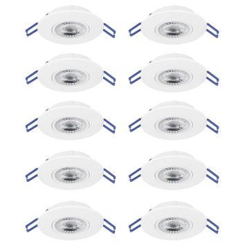 Eglo GEDREZ 300187 Zasouvací osvětlení 10x4.9W/LED 2700K, 4000K, 6500K 5200lm ip20