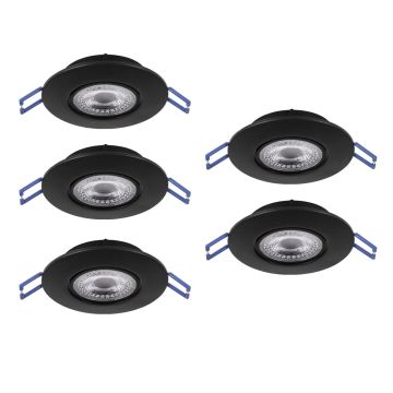 Eglo GEDREZ 300189 Zasouvací osvětlení 5x4.9W/LED 2700K, 4000K, 6500K 2600lm ip20