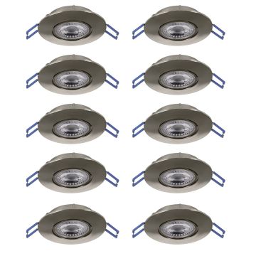 Eglo GEDREZ 300196 Zasouvací osvětlení 10x4.9W/LED 2700K, 4000K, 6500K 5200lm ip20