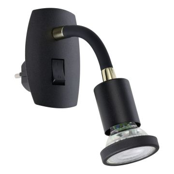 Eglo PARRINI 300912 Zásuvková stěnová lampa 1x4.5W/GU10 ip20