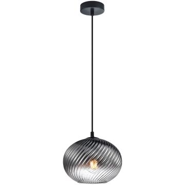 Italux Alias PND-3665-1-BK-SG Závěsná lampa 1x40W/E27 IP20