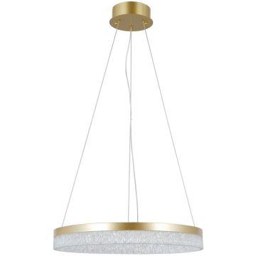 Italux Pantal PND-34533-M-GD Závěsná lampa 1x22W/LED 3000K/4000K/6000K IP20