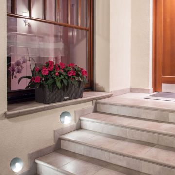 Polux ESPO 309235 Vestavěná schodišťová lampa 1x3W/LED 4000K 52LM IP54