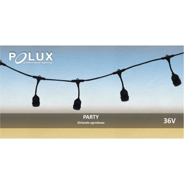 Polux PARTY 308788 Girlanda 10x0,5W/E27 IP44