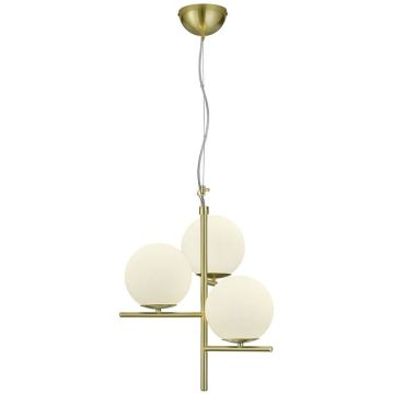 Trio PURE 302000308 Závěsná lampa 3x28w/e14 ip20