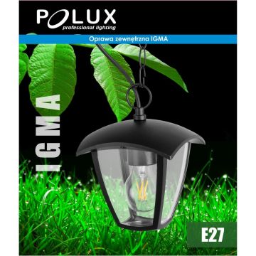 Polux IGMA 311887 Závěsná lampa 1x12W/E27 IP44