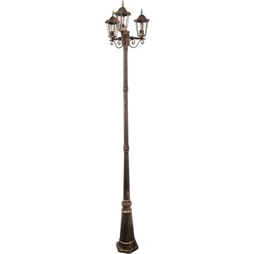 Polux LIGURIA-LT 313430 Pouliční lampa 3x20W/E27 IP43
