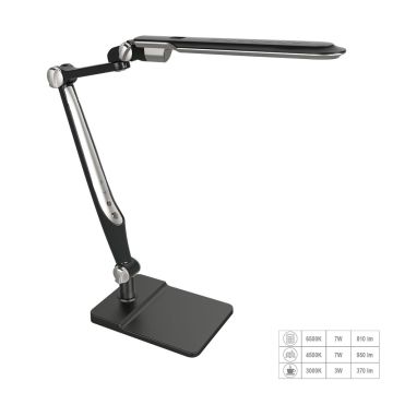 Prezent MENTOR II. 31214 Stolní lampa 1x9W/LED 489lm IP20