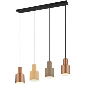 Trio AGUDO 319400417 Závěsná lampa 4x40w/e27 ip20