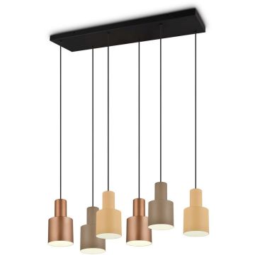 Trio AGUDO 319400617 Závěsná lampa 6x40w/e27 ip20