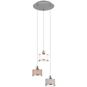Trio KAPRUN 311630306 Závěsná lampa 3x28w/e14 ip20
