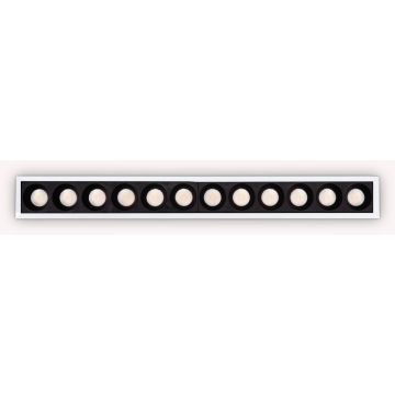Ideal Lux LIKA 327518 Stropní lampa s podhledovou montáží 1x20W/LED 3000K ip20