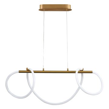 Polux EMMA 327987 Závěsná lampa 1x38W/LED 4000K 4450lm IP20
