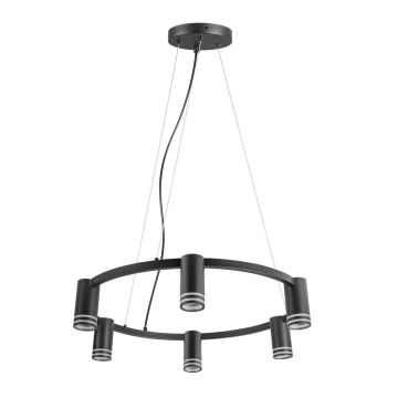Polux ROMA 327574 Závěsná lampa 6x10W/GU10 IP20