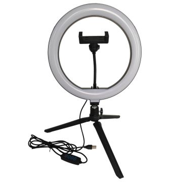 Polux SELFIE 327604 Stolní lampa 1x10W/LED 2700K-4000K-6000K 240lm IP20