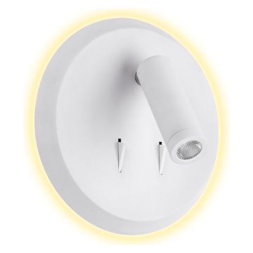 Prezent MALEO 32318 Nástěnná lampa 1x3W/LED|1x6W/LED 500lm IP20