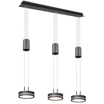 Trio FRANKLIN 326510342 Závěsná lampa 3x9w/led 3000k 1050lm ip20