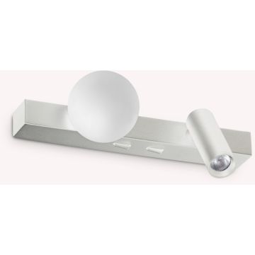 Ideal Lux BINOMIO 336534 Nástěnná lampa 2x6W/LED ip20