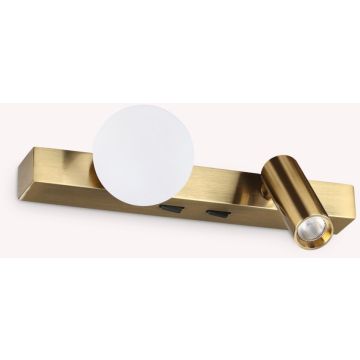 Ideal Lux BINOMIO 336671 Nástěnná lampa 2x6W/LED ip20