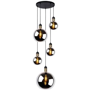Lucide JULIUS 34438/05/65 Závěsná lampa 5x40w/e27 ip20