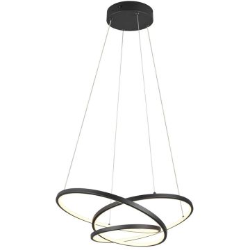 Trio DARVIN 349110132 Závěsná lampa 1x34w/led 2300+3000+4000k 4500lm ip20