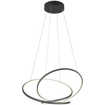 Trio DARVIN 349119132 Závěsná lampa 1x52w/led 2300+3000+4000k 6700lm ip20