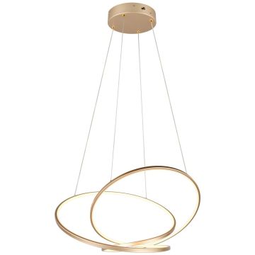 Trio DARVIN 349119179 Závěsná lampa 1x52w/led 2300+3000+4000k 6700lm ip20