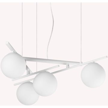 Ideal Lux ATLAS 352046 Závěsná lampa 4x4W/G9 ip20