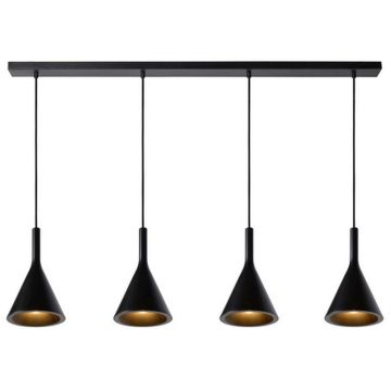 Lucide GIPSY 35410/04/30 Závěsná lampa 4x25w/e27 ip20