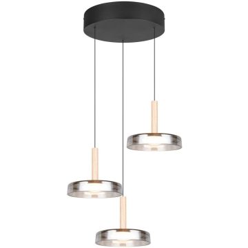 Trio CELESTE 354930332 Závěsná lampa 3x22.5w/led 3000k 750lm ip20
