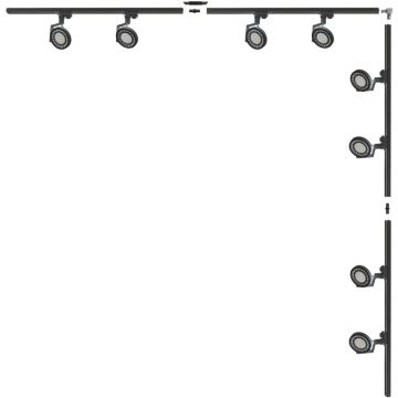 Zuma Line ZESTAW SZYNOPRZEWODY 3590 Koleje 8x15W/GU10_ES111 ip20