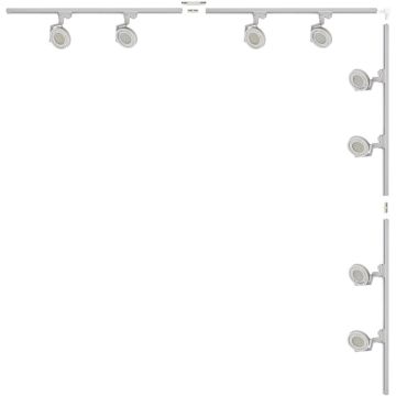 Zuma Line ZESTAW SZYNOPRZEWODY 3591 Koleje 8x15W/GU10_ES111 ip20