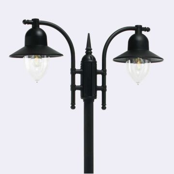 Norlys COMO 372B Pouliční lampa 2x9W/E27 IP54