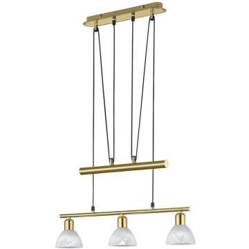 Trio LEVISTO 371010308 Závěsná lampa 3x40w/e14 3000k 400lm ip20