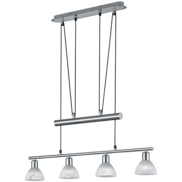 Trio LEVISTO 371010407 Závěsná lampa 4x40w/e14 3000k 400lm ip20