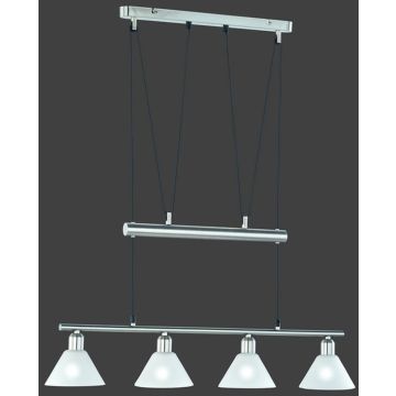 Trio STAMINA 3751041-07 Závěsná lampa 4x40w/e14 ip20