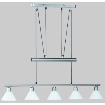 Trio STAMINA 3751051-07 Závěsná lampa 5x40w/e14 ip20