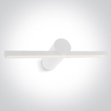 One Light Slim Mirror Lights 38108N/W/W kinkiet 1x8W/LED 700lm 3000K IP44