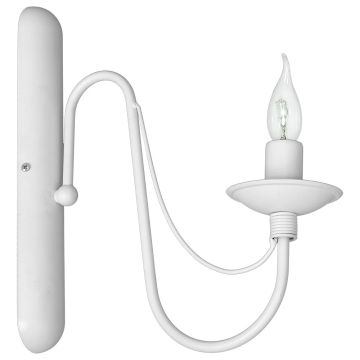 Aldex RÓŻA BIAŁA 397C Nástěnná lampa 1x40W/E14
