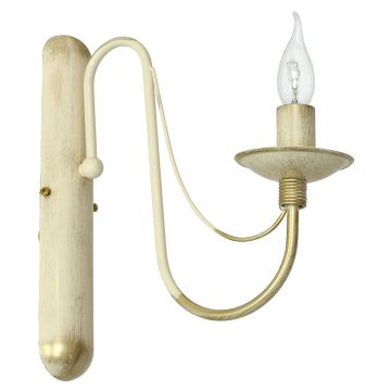 Aldex RÓŻA KREMOWA 397C9 Nástěnná lampa 1x40W/E14