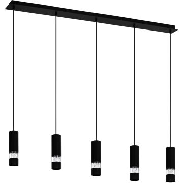 Eglo BERNABETA 39706 Závěsná lampa 5x5W/GU10/LED 3000K 400LM IP20