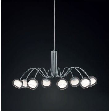 Eglo MALAGON 39149 Lustr 8x3,3W/LED 2720LM