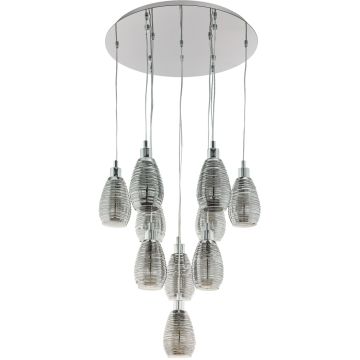 Eglo SIRACUSA 39506 Závěsná lampa 10x60W/E27 IP20
