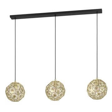 Eglo SKOURA 39757 Závěsná lampa 3x60W/E27 IP20