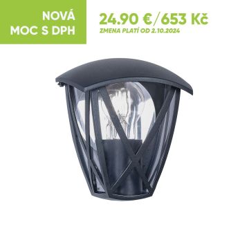 Prezent SPLIT 39032 Nástěnná lampa 1x40W/E27 IP44