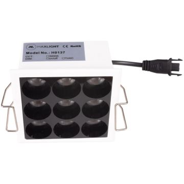 Maxlight X-LINE H0137 Zasouvací osvětlení 9x10w/led 3000k 700lm ip20