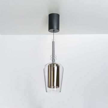 Zuma Line TAGNA 251010-AM Závěsná lampa 1x6W/Led 3000K 270lm IP20