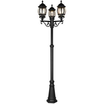Trio ELVO 406960332 Pouliční lampa 3x60w/e27 ip23